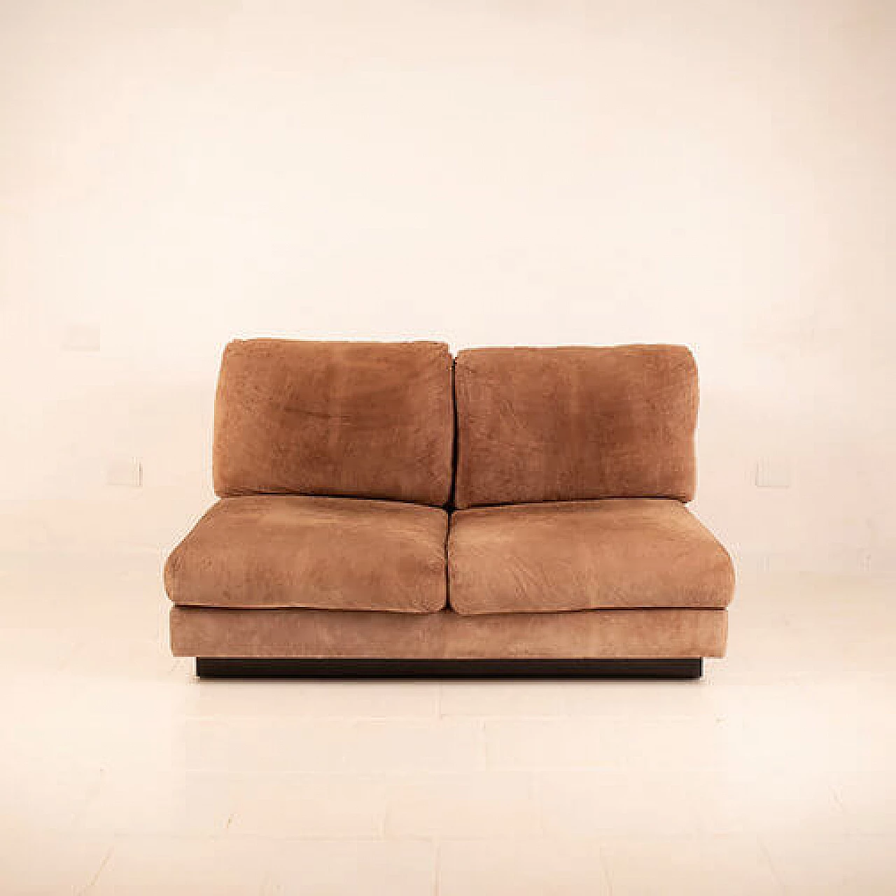 Super C sofa in boar leather by Willy Rizzo for Maison Willy Rizzo, 1970s 2