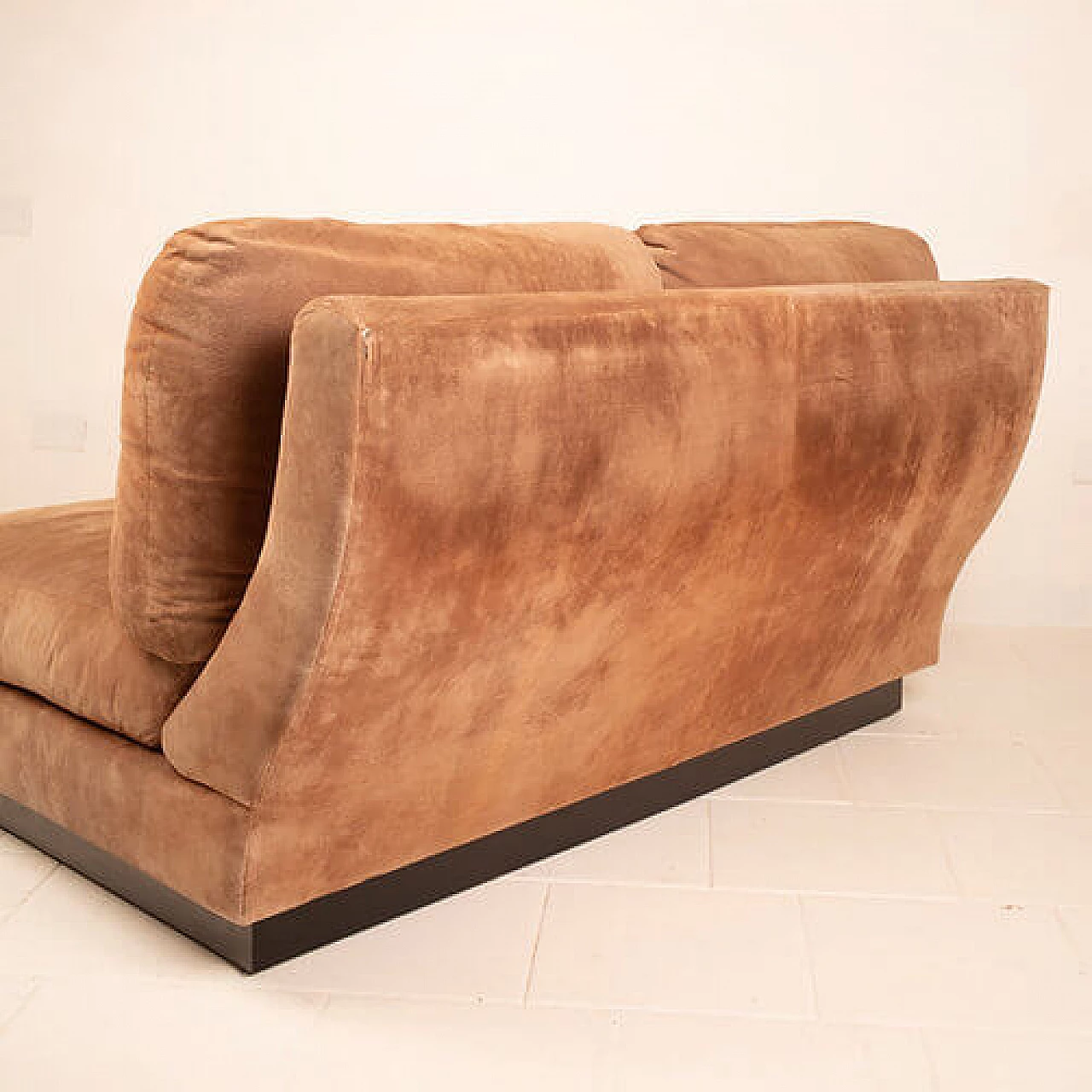 Super C sofa in boar leather by Willy Rizzo for Maison Willy Rizzo, 1970s 13