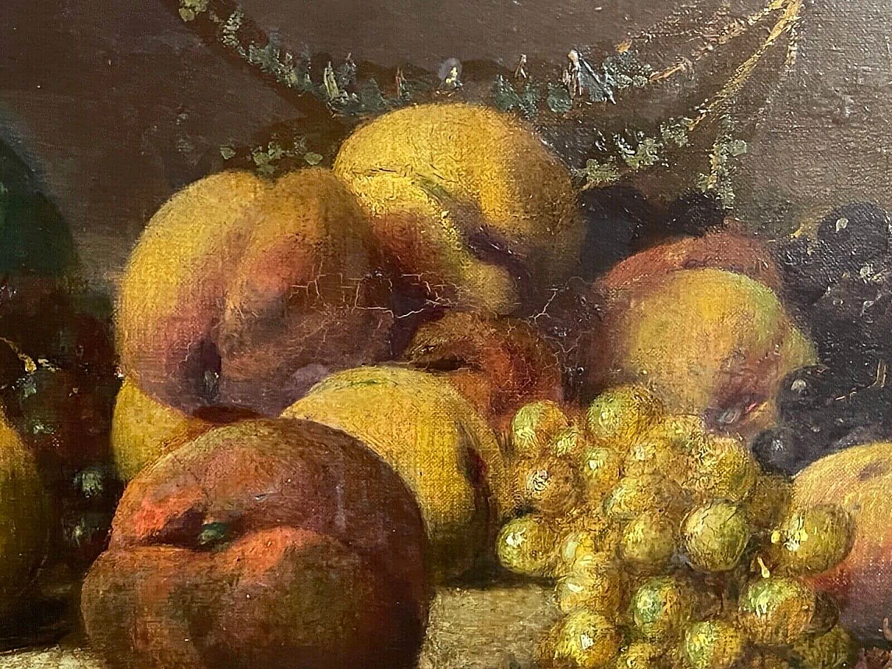 M. Ronaghini, Still life, oil on panel, early 20th century 3