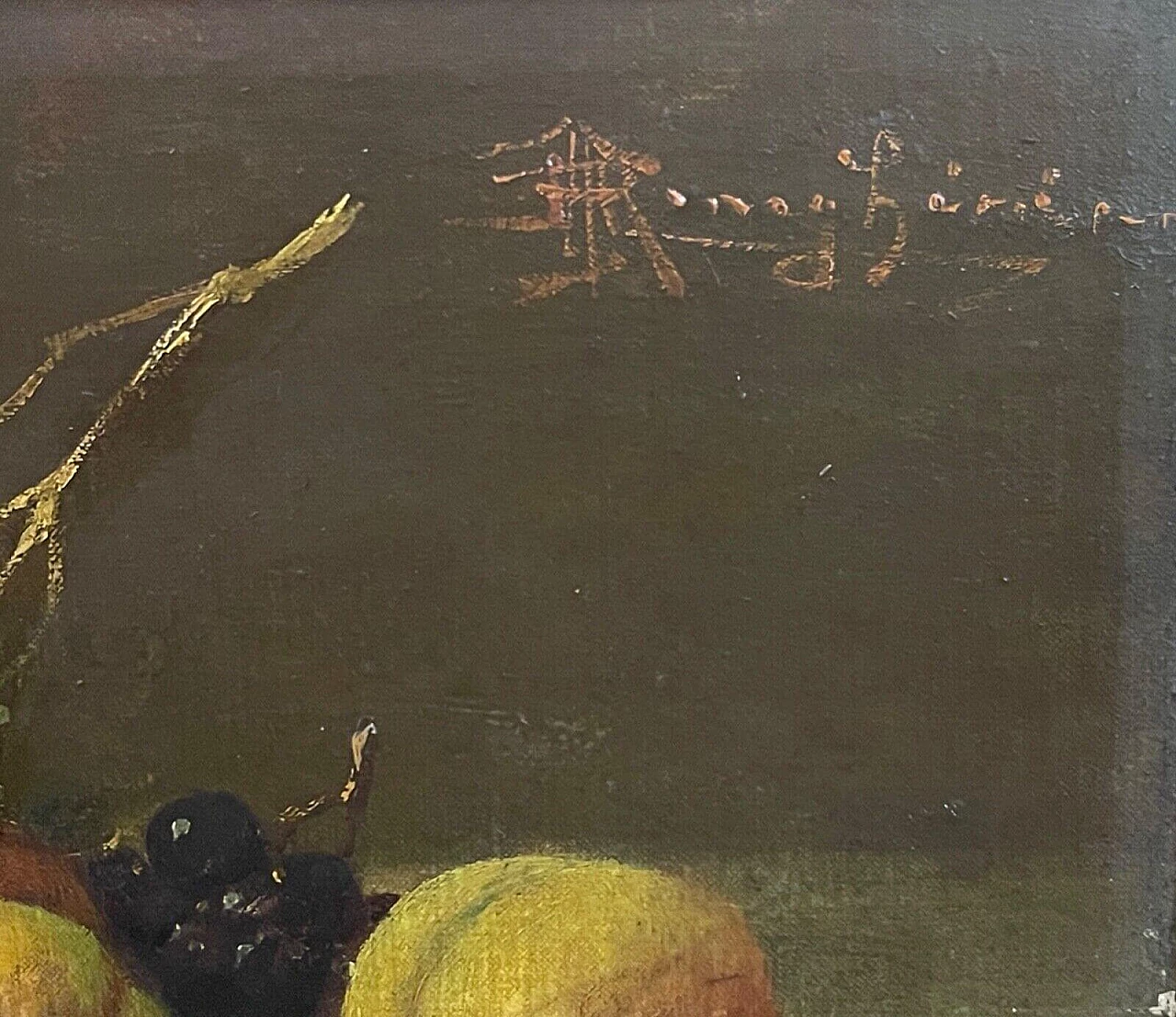 M. Ronaghini, Still life, oil on panel, early 20th century 5