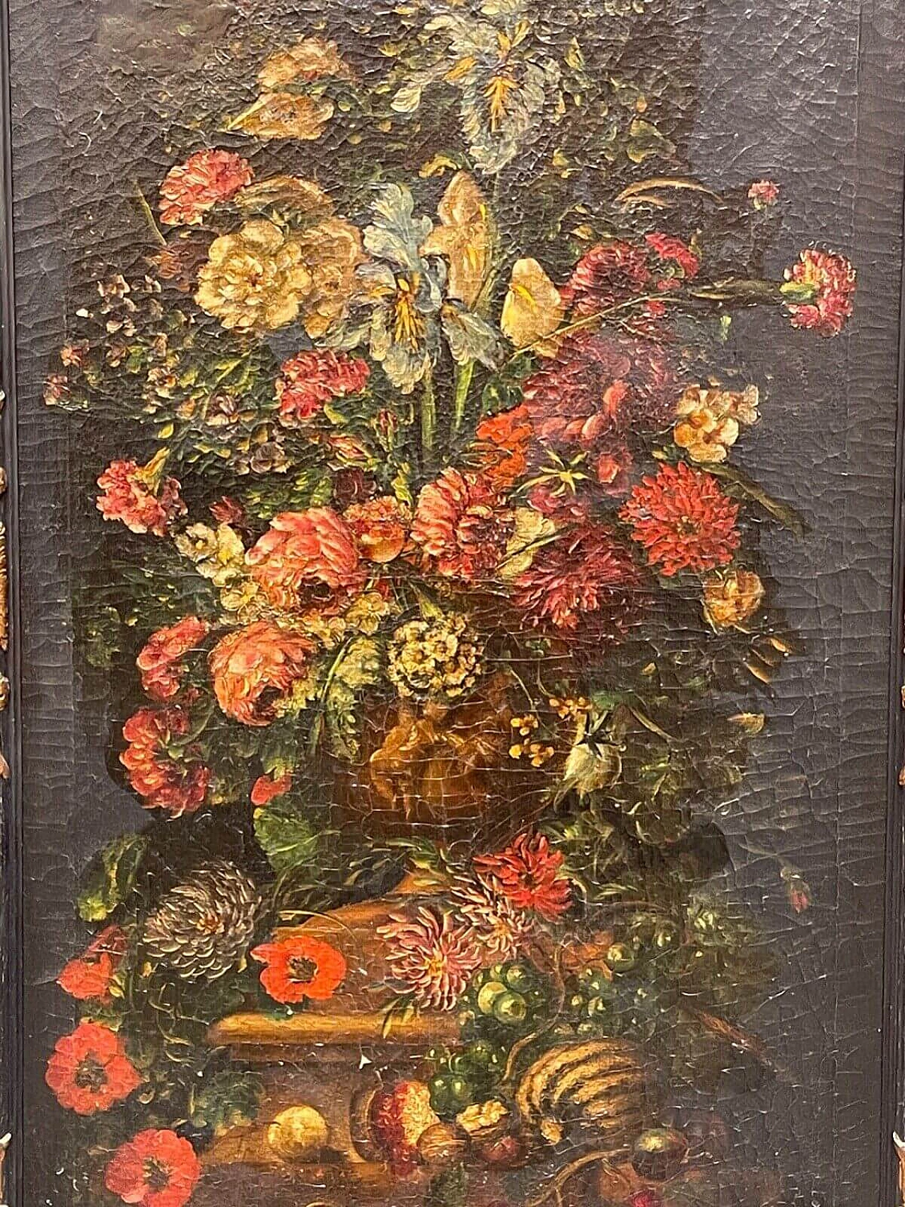 Banks after Van Huysum, Flowers, oil on canvas, 18th century 1