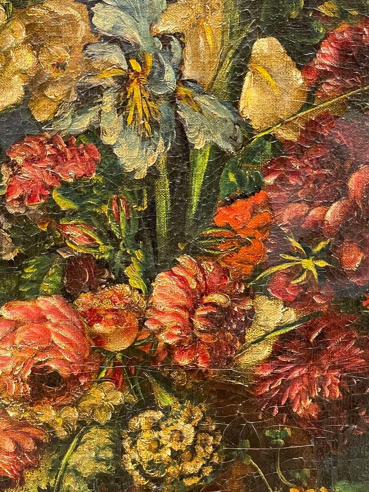 Banks after Van Huysum, Flowers, oil on canvas, 18th century 2
