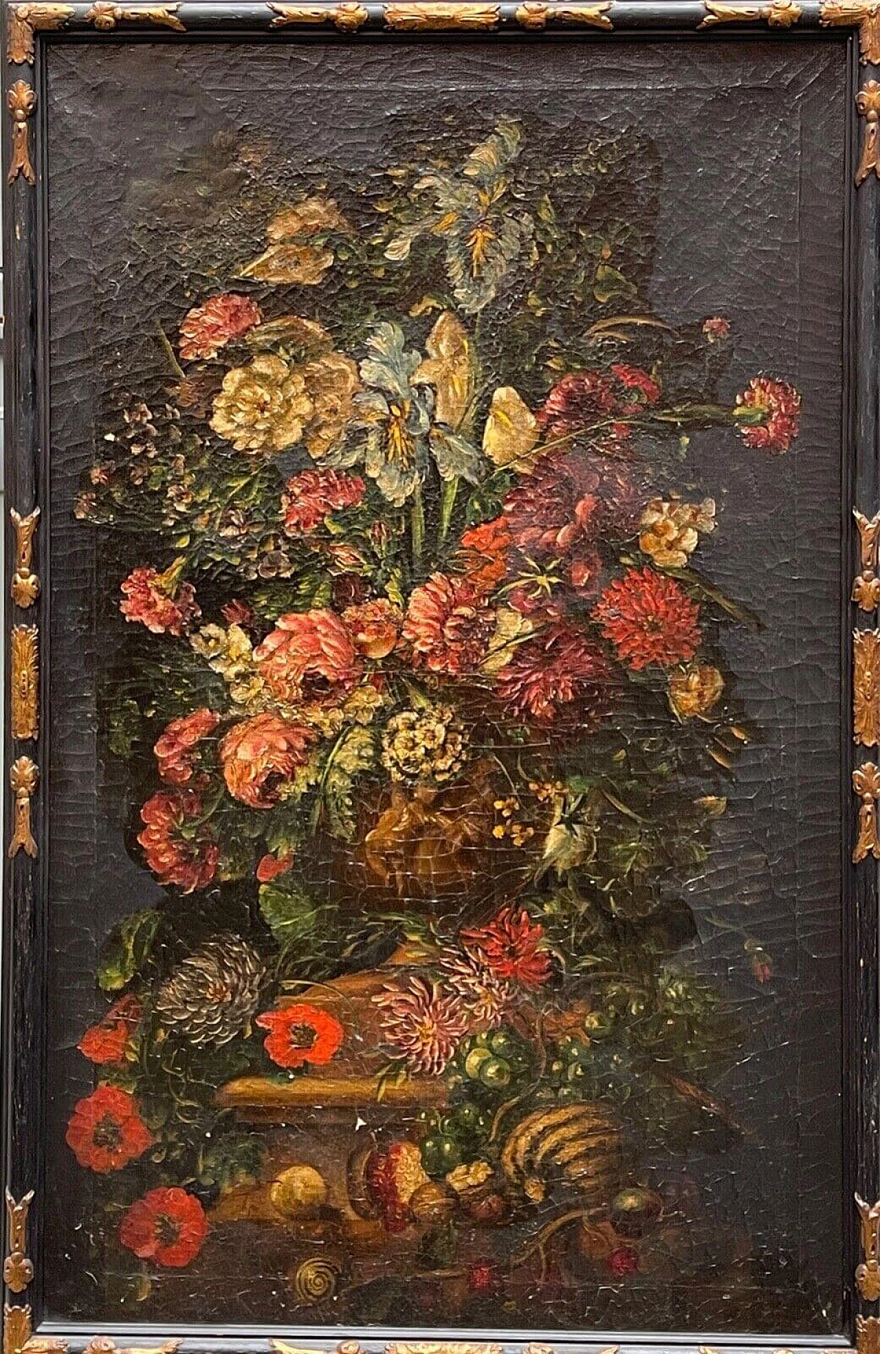 Banks after Van Huysum, Flowers, oil on canvas, 18th century 6