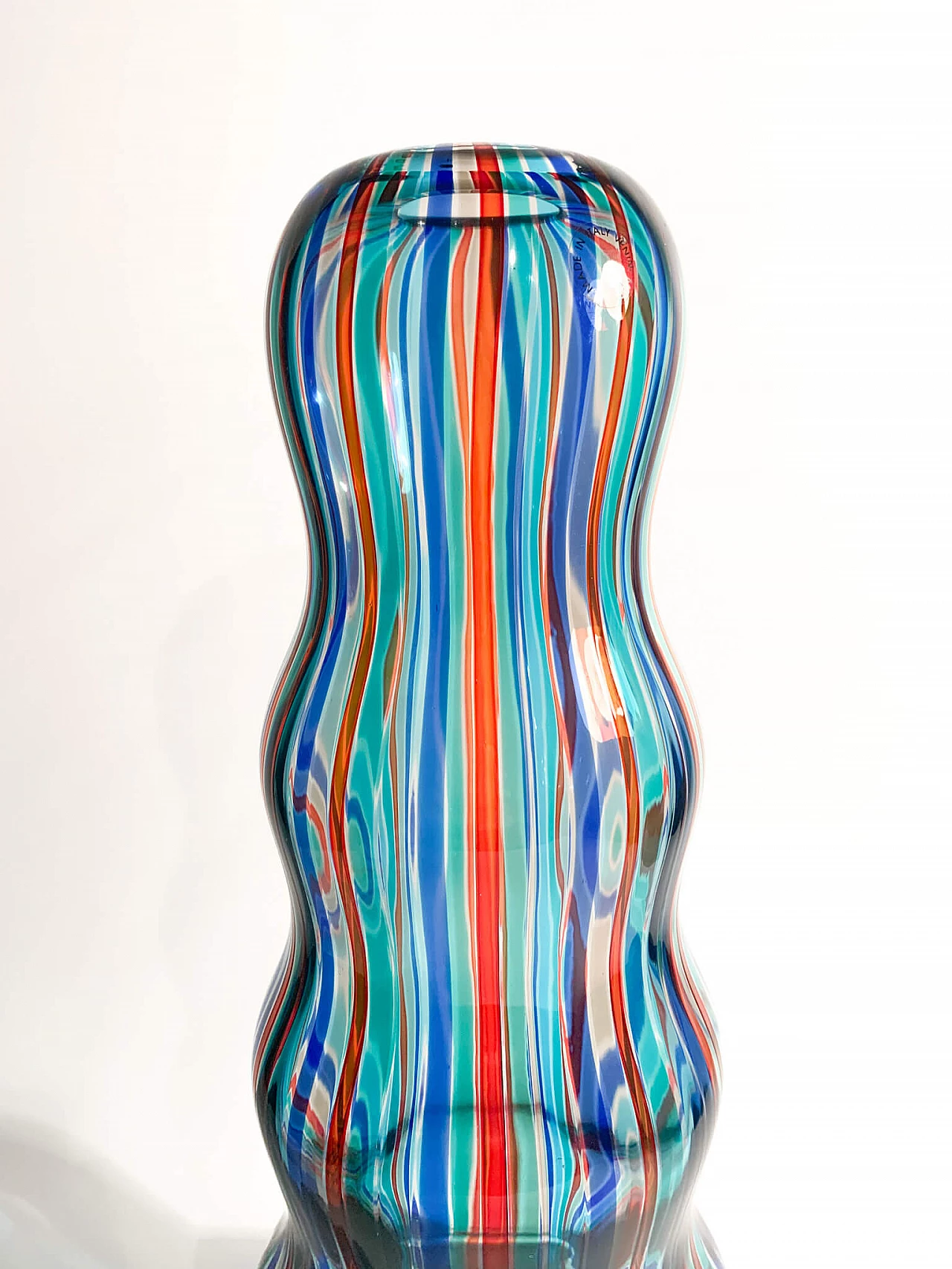 Arado vase in Murano glass by Alessandro Mendini for Venini, 1988 2