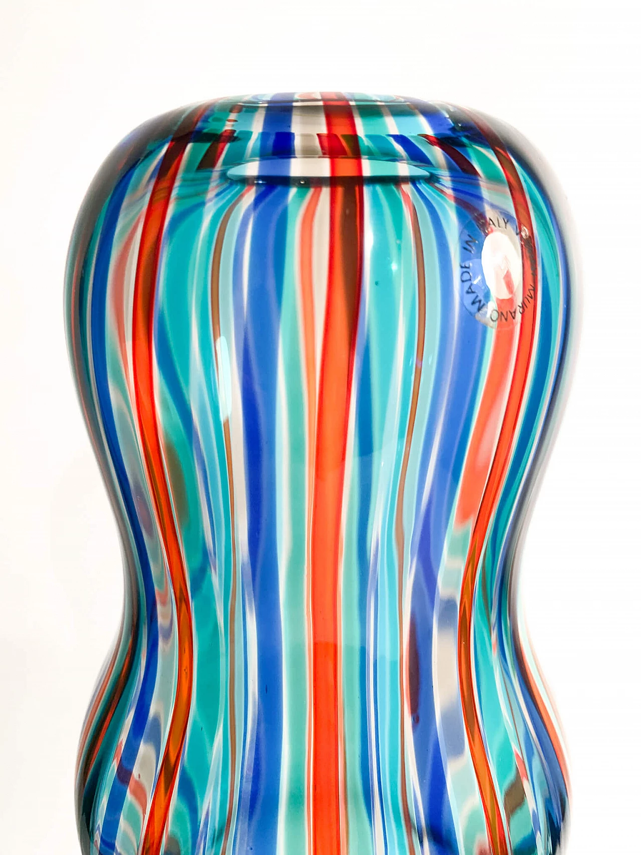 Arado vase in Murano glass by Alessandro Mendini for Venini, 1988 6