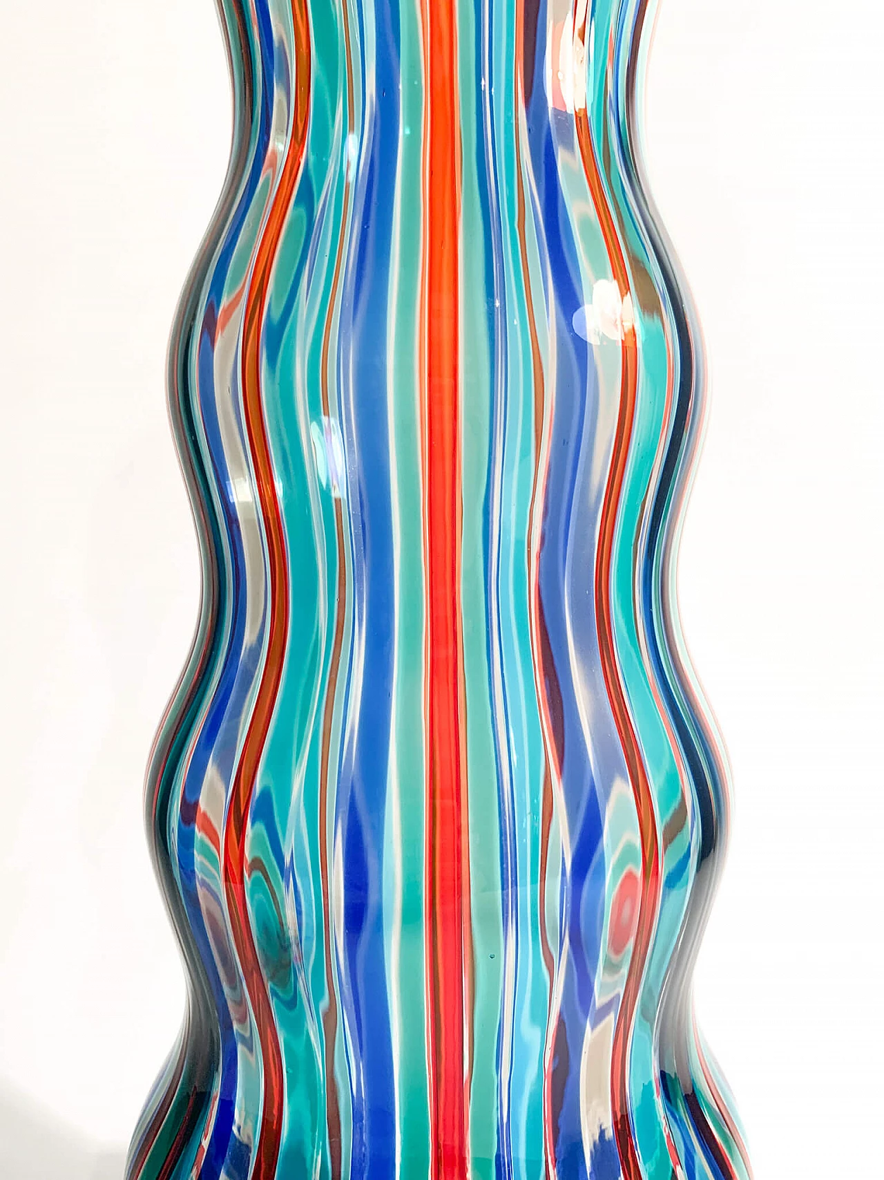 Arado vase in Murano glass by Alessandro Mendini for Venini, 1988 8