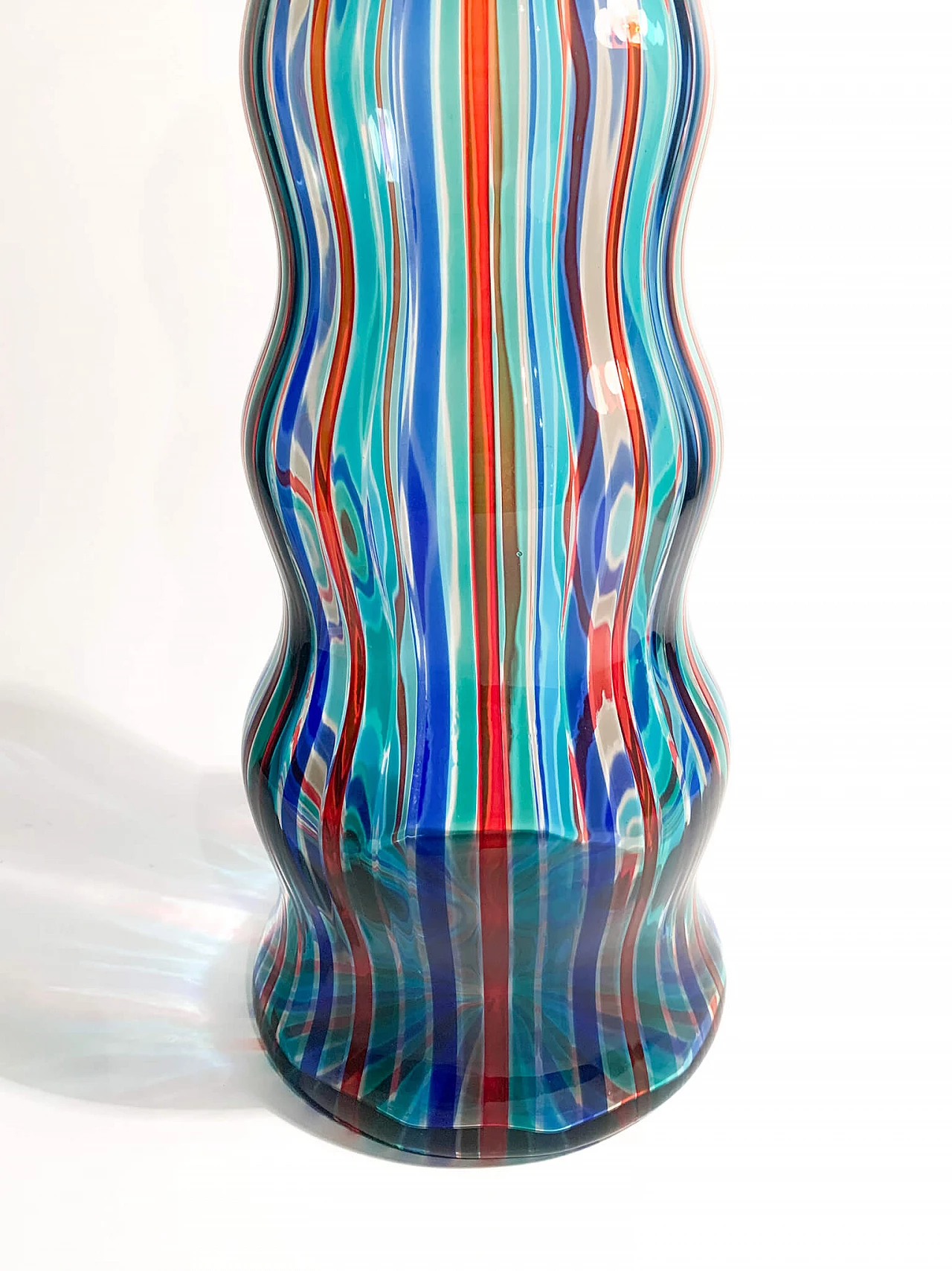 Arado vase in Murano glass by Alessandro Mendini for Venini, 1988 9