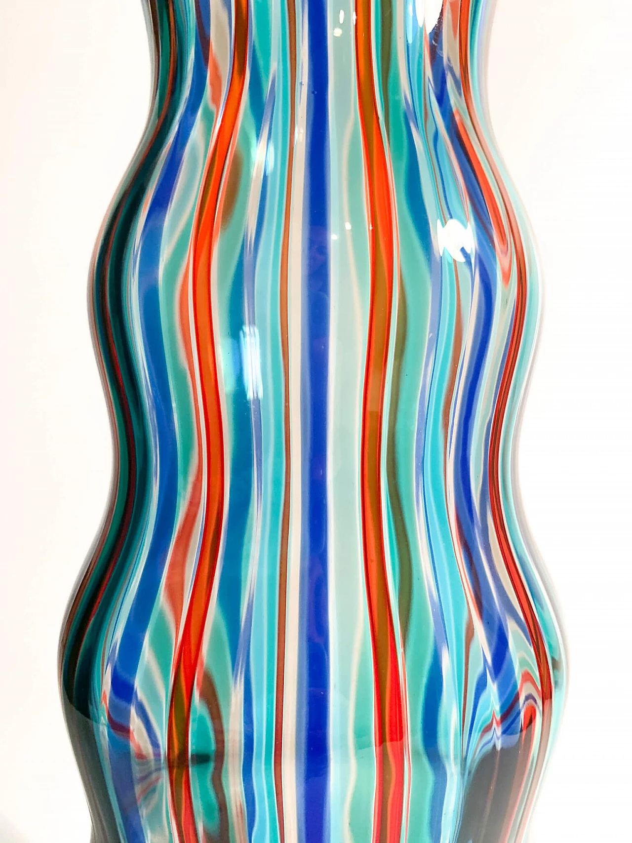 Arado vase in Murano glass by Alessandro Mendini for Venini, 1988 12