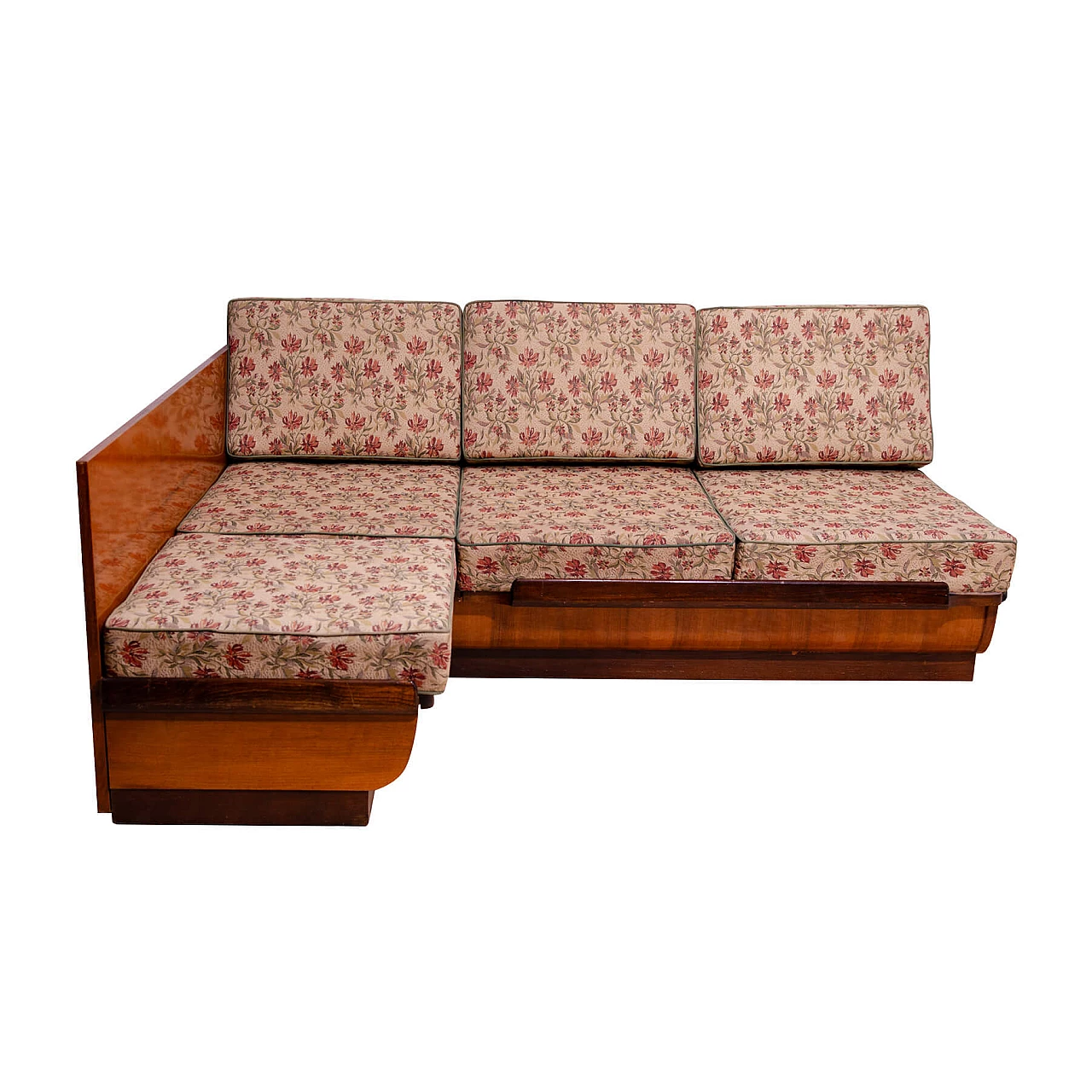 Corner sofa bed by Jindřich Halabala for UP Závody, 1950s 2