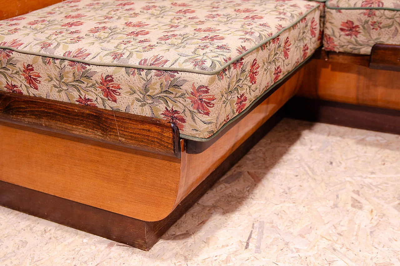 Corner sofa bed by Jindřich Halabala for UP Závody, 1950s 7
