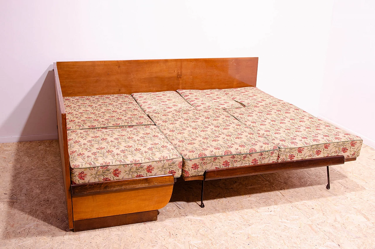 Corner sofa bed by Jindřich Halabala for UP Závody, 1950s 14