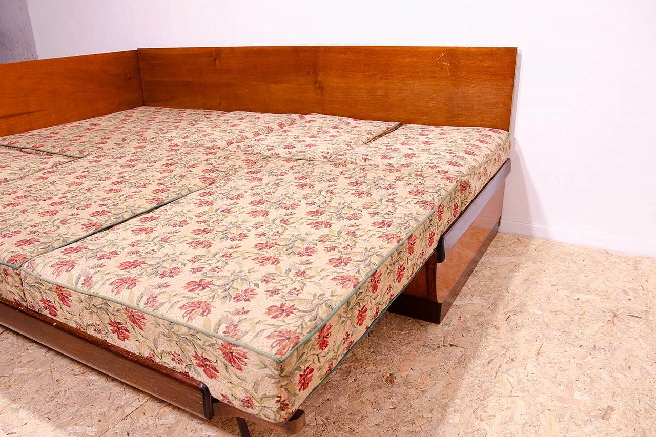 Corner sofa bed by Jindřich Halabala for UP Závody, 1950s 15