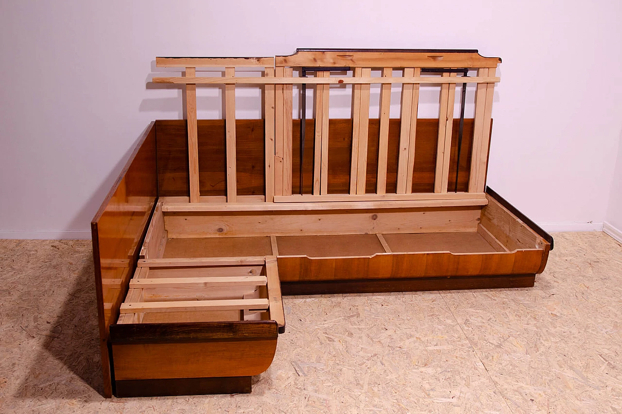 Corner sofa bed by Jindřich Halabala for UP Závody, 1950s 18