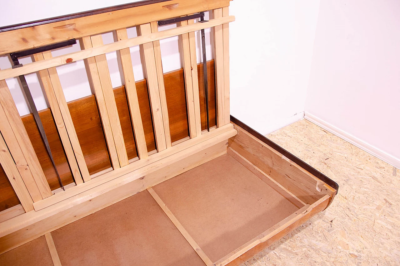 Corner sofa bed by Jindřich Halabala for UP Závody, 1950s 19