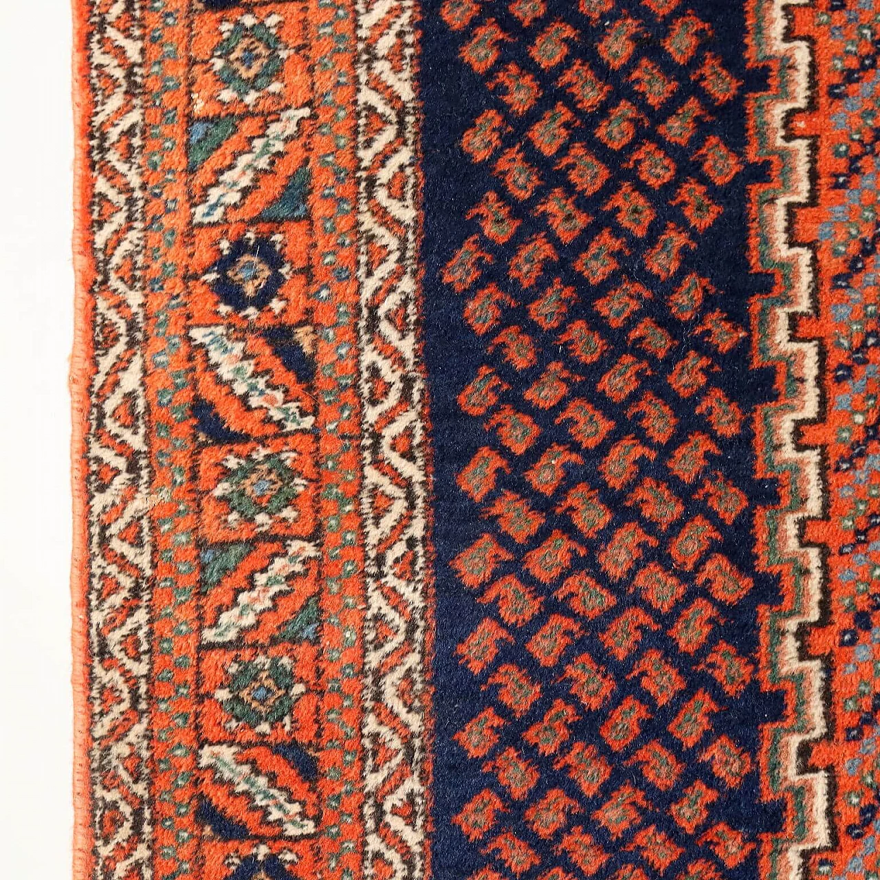 Afshar cotton and wool Iranian carpet 6