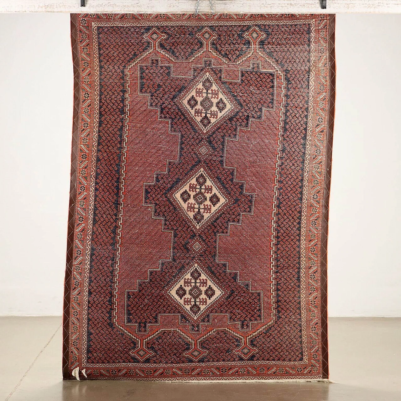 Afshar cotton and wool Iranian carpet 7
