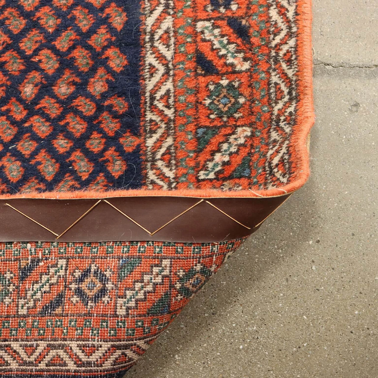 Afshar cotton and wool Iranian carpet 8