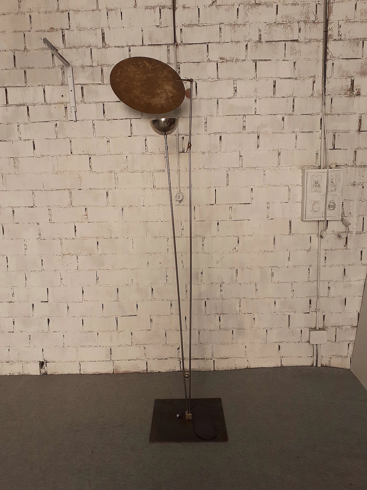 Lampada da terra 'O Sole Mio di Catellani & Smith, anni '80 12