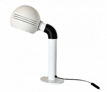 White steel adjustable table lamp by Zonca, 1970s