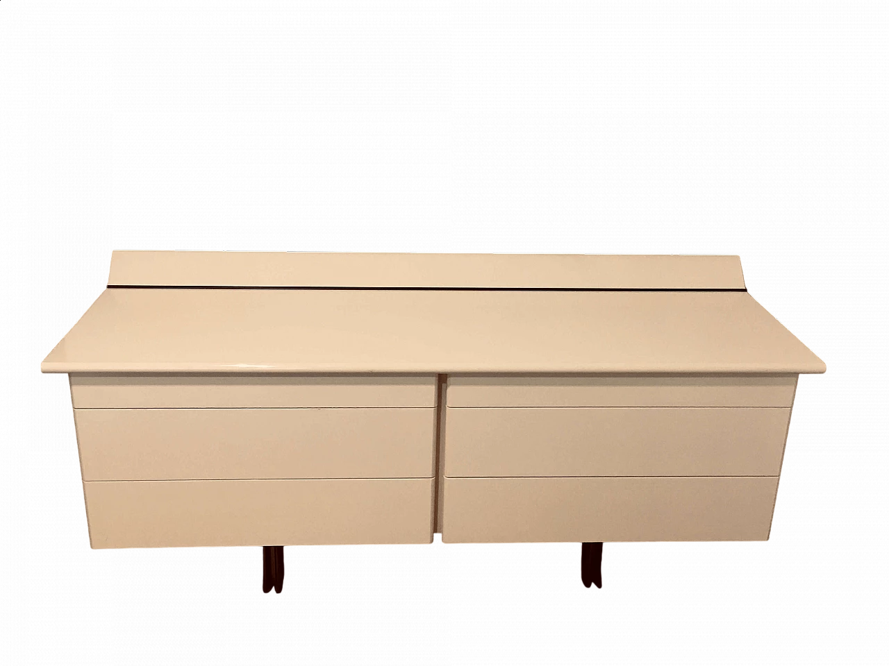 Alanda chest of drawers in white laminate by Paolo Piva for B&B Italia, 1970s 8