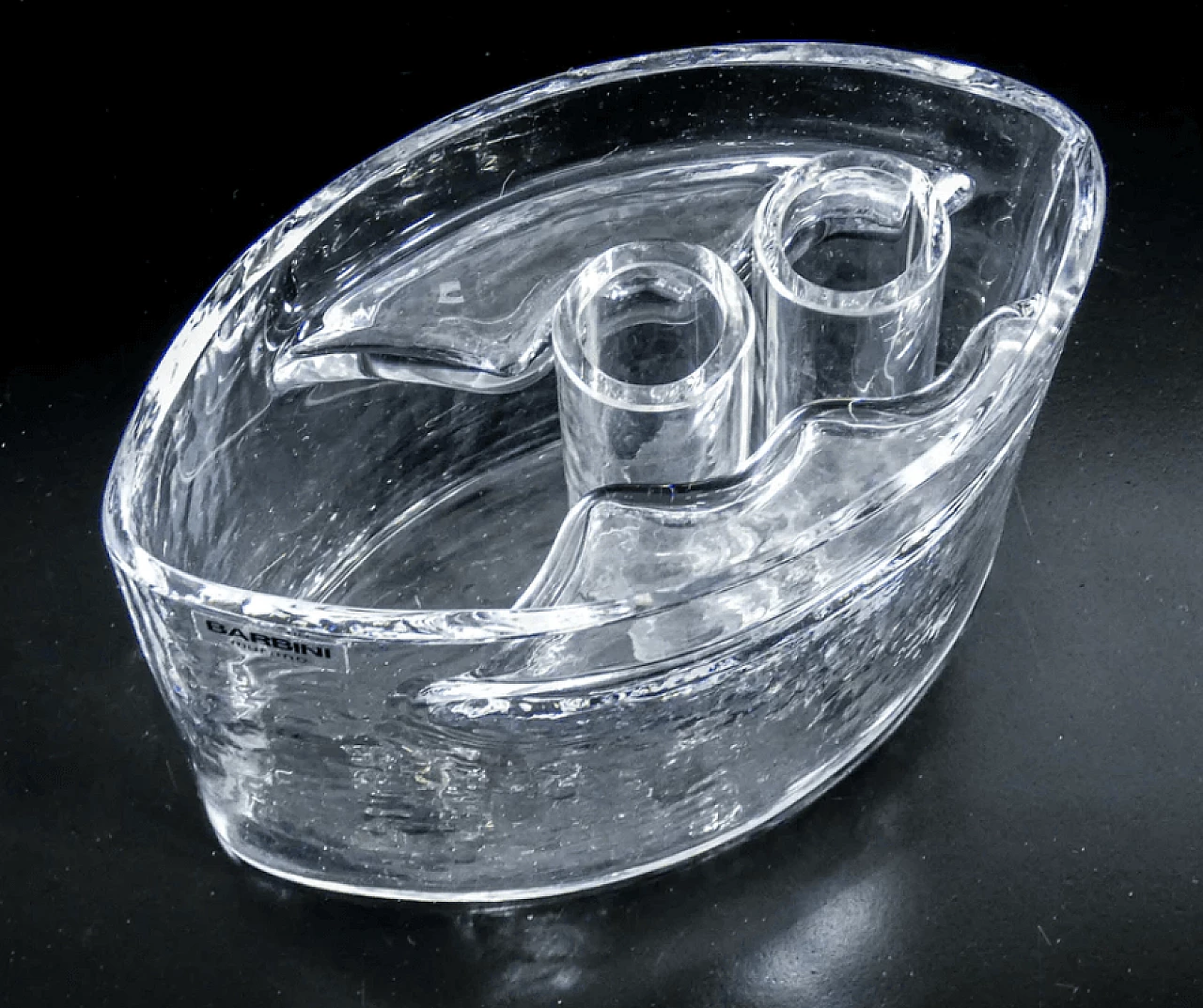 Coppia di vasi in vetro sonoro di Alfredo Barbini, anni '70 9