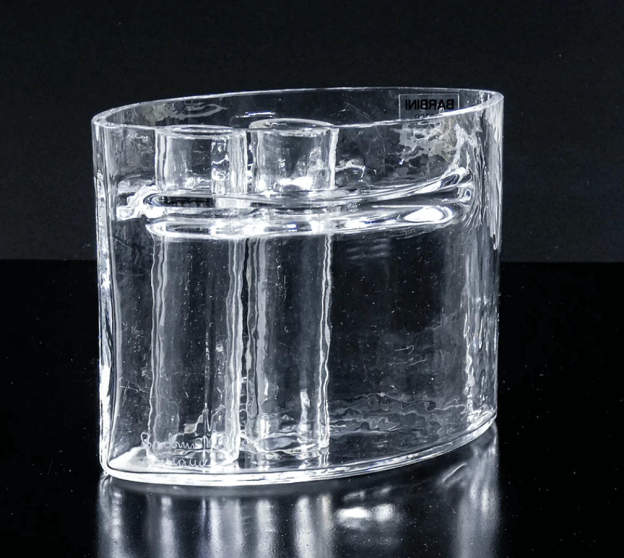 Coppia di vasi in vetro sonoro di Alfredo Barbini, anni '70 13