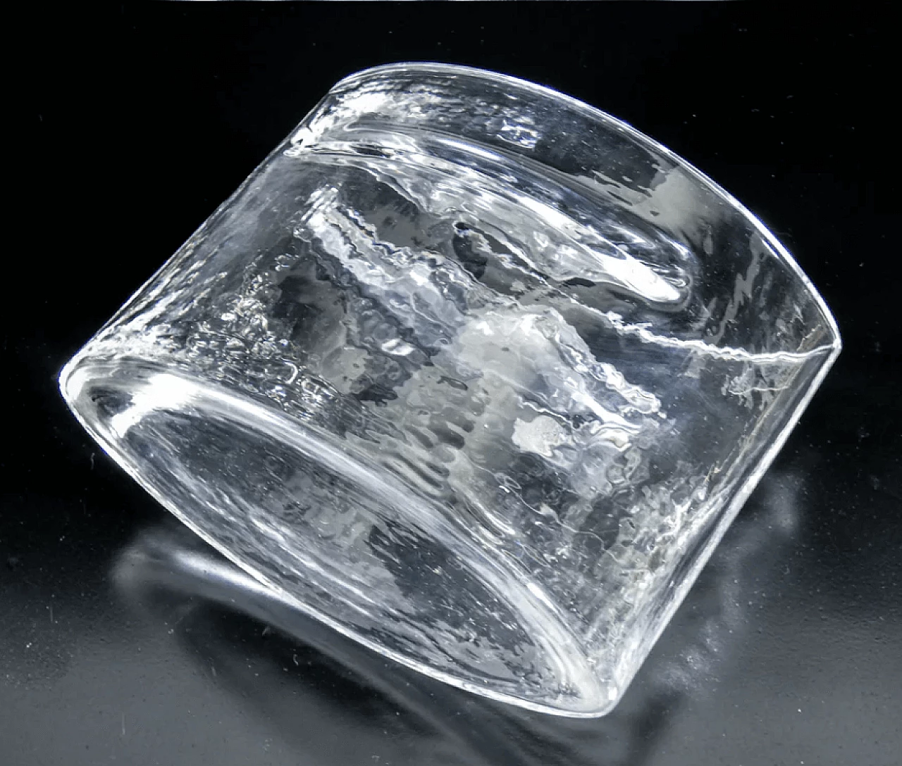 Coppia di vasi in vetro sonoro di Alfredo Barbini, anni '70 14