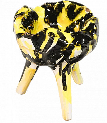 Portacenere in ceramica di Vittoria Mazzotti, metà '900