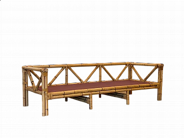 Bamboo sofa, 1970s