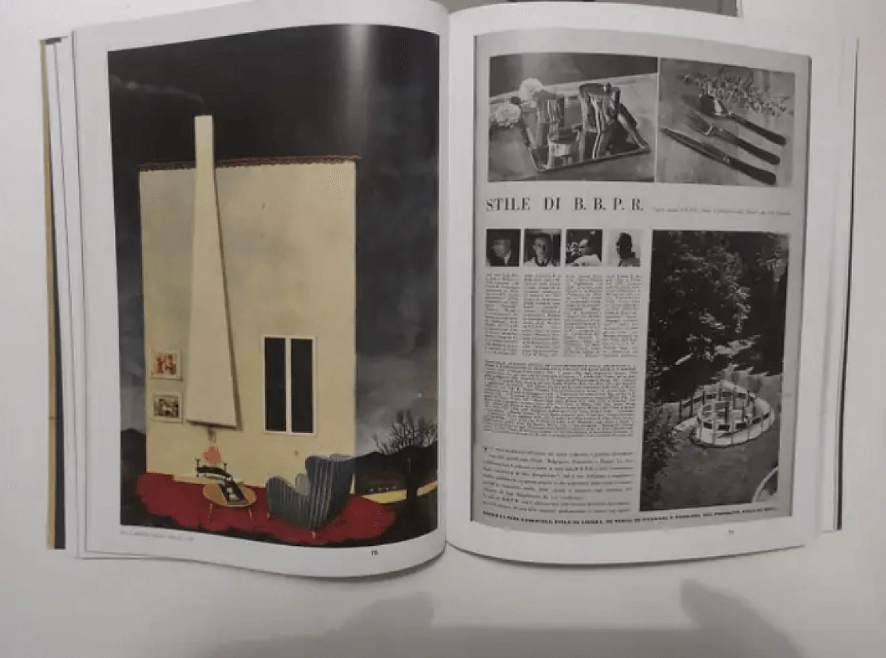 Ivory armchair in the style of Gio Ponti, 1940s 11