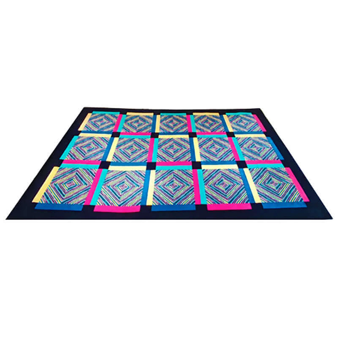 Wool rug by Ottavio Missoni, 1990s 1