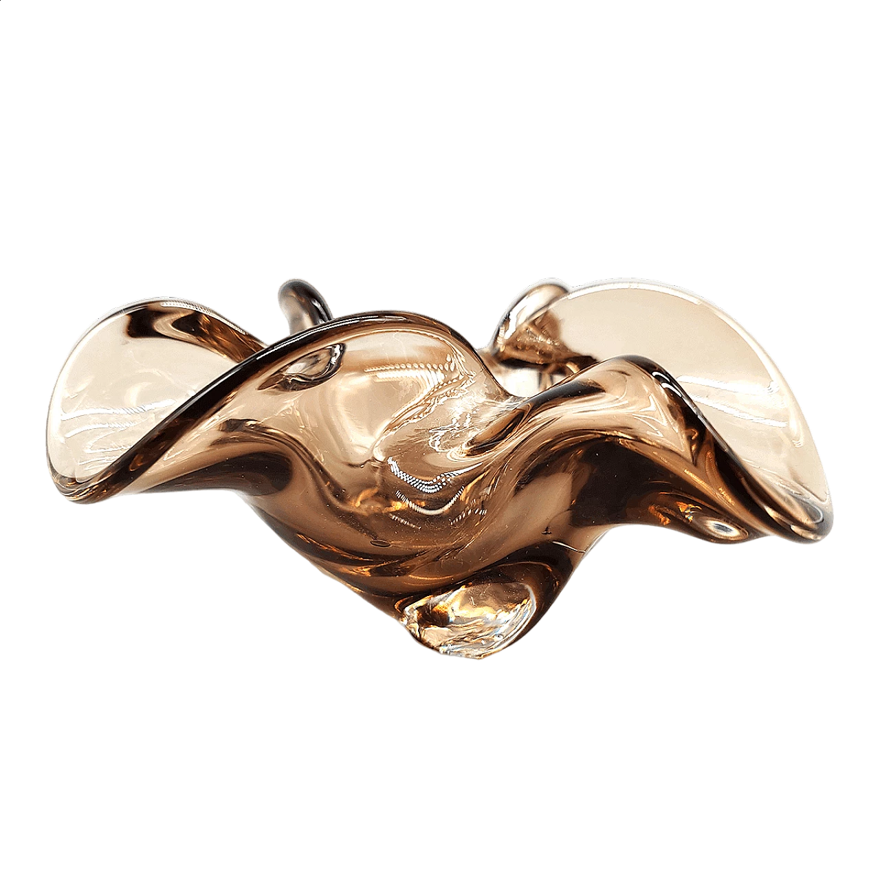 Murano glass ashtray by Flavio Poli, 1960s 9