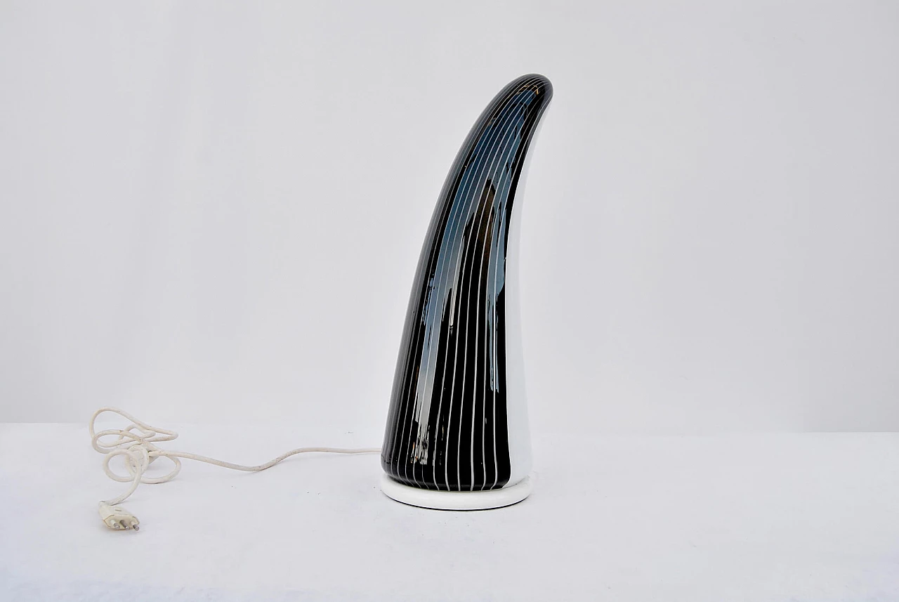 Murano glass table lamp by Res, 1980s 2