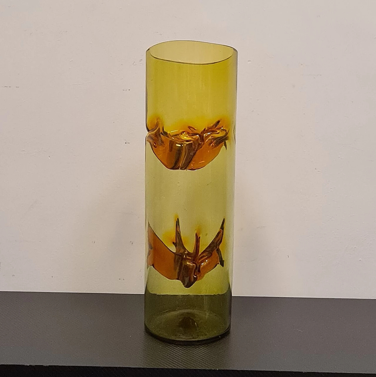 Talea vase in Murano glass by Toni Zuccheri for VeArt, 1970s 2