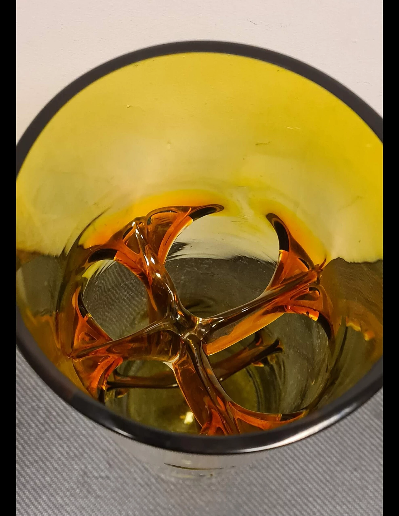 Vaso Talea in vetro di Murano di Toni Zuccheri per VeArt, anni '70 8