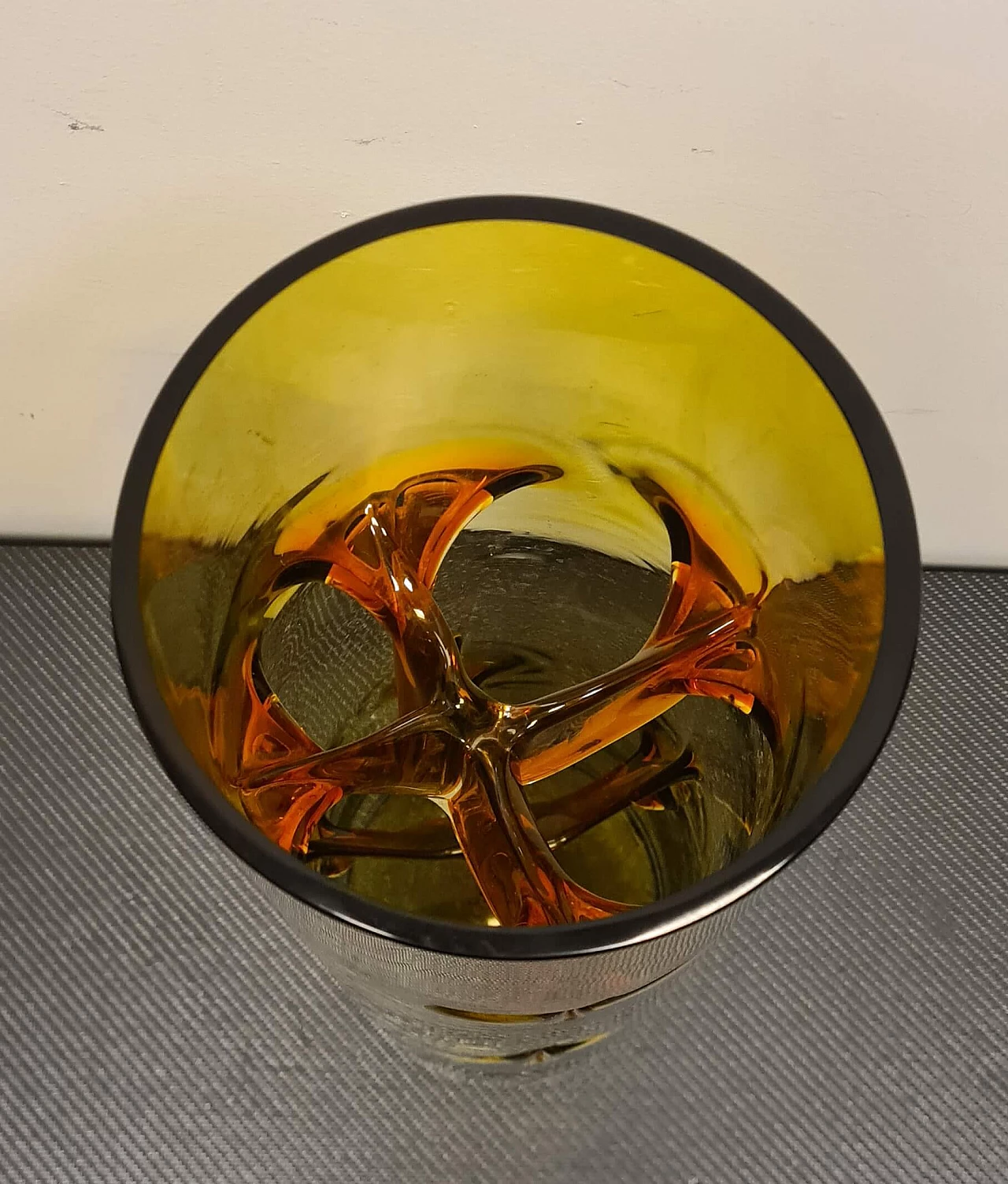 Vaso Talea in vetro di Murano di Toni Zuccheri per VeArt, anni '70 9