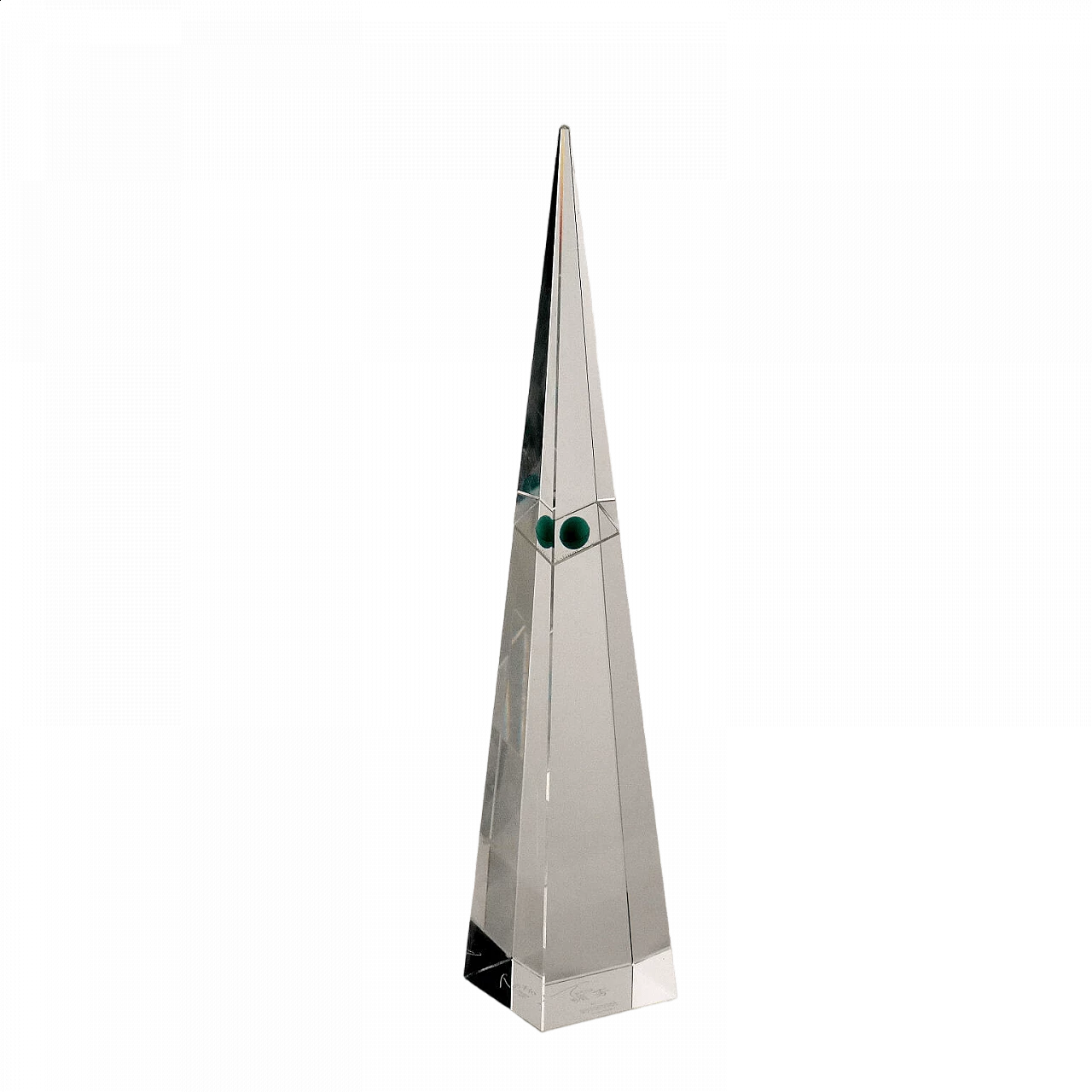 Obelisco in cristallo torre di Hong Kong di Tsang per Swarowski selection, 1997 10