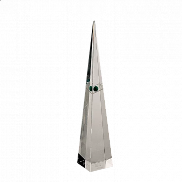Hong Kong crystal tower obelisk by Tsang for Swarowski selection, 1997