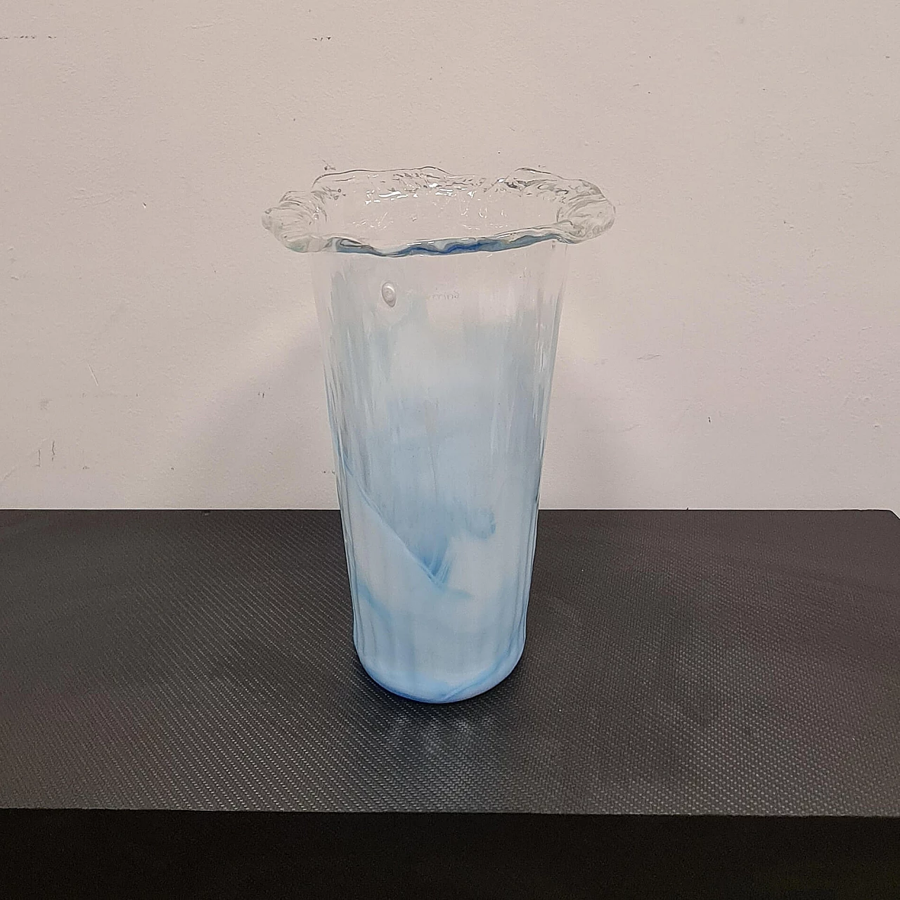 Hand-blown Murano glass vase by La Murrina, 1980s 1