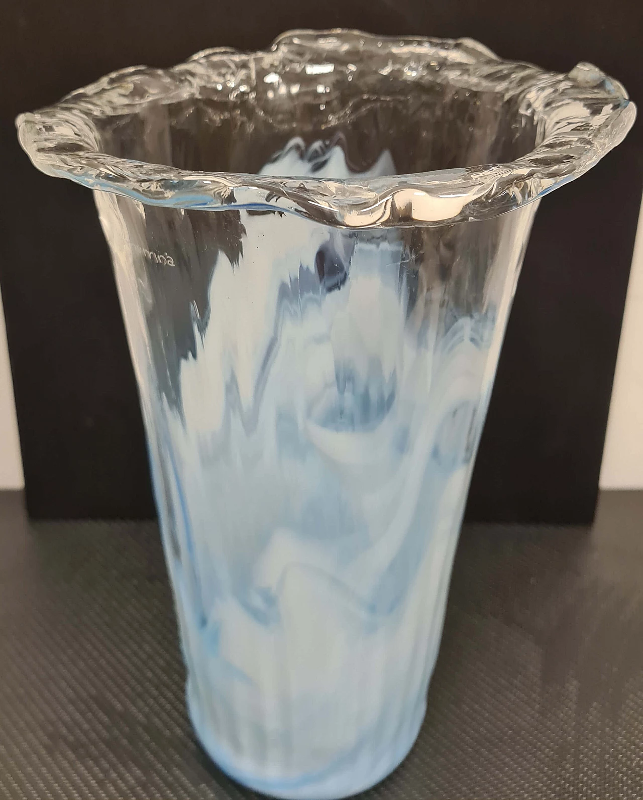 Hand-blown Murano glass vase by La Murrina, 1980s 7