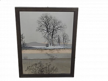 Winter Lands mirror by Saggers & Co Ltd, 1978