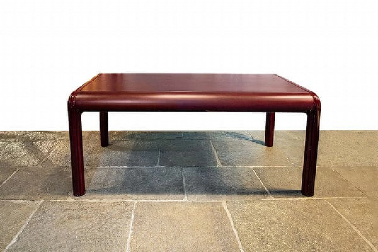 Red Orsay table by Gae Aulenti for Knoll International, 1976 1