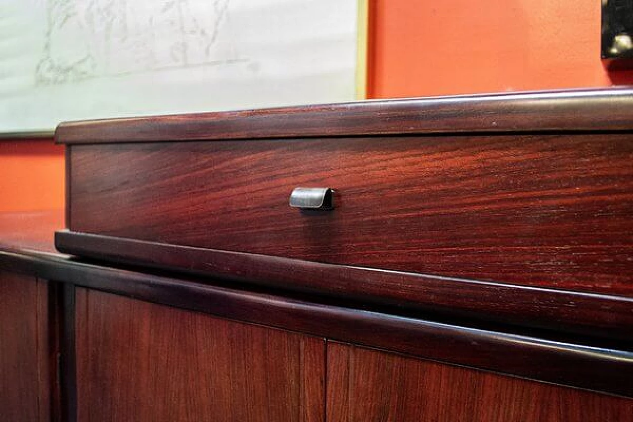 Mahogany SC/66 sideboard by Claudio Salocchi for Luigi Sormani, 1960s 6