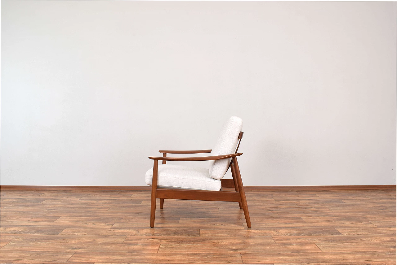 FD-164 armchair by Arne Vodder for France & Son, 1960s 4