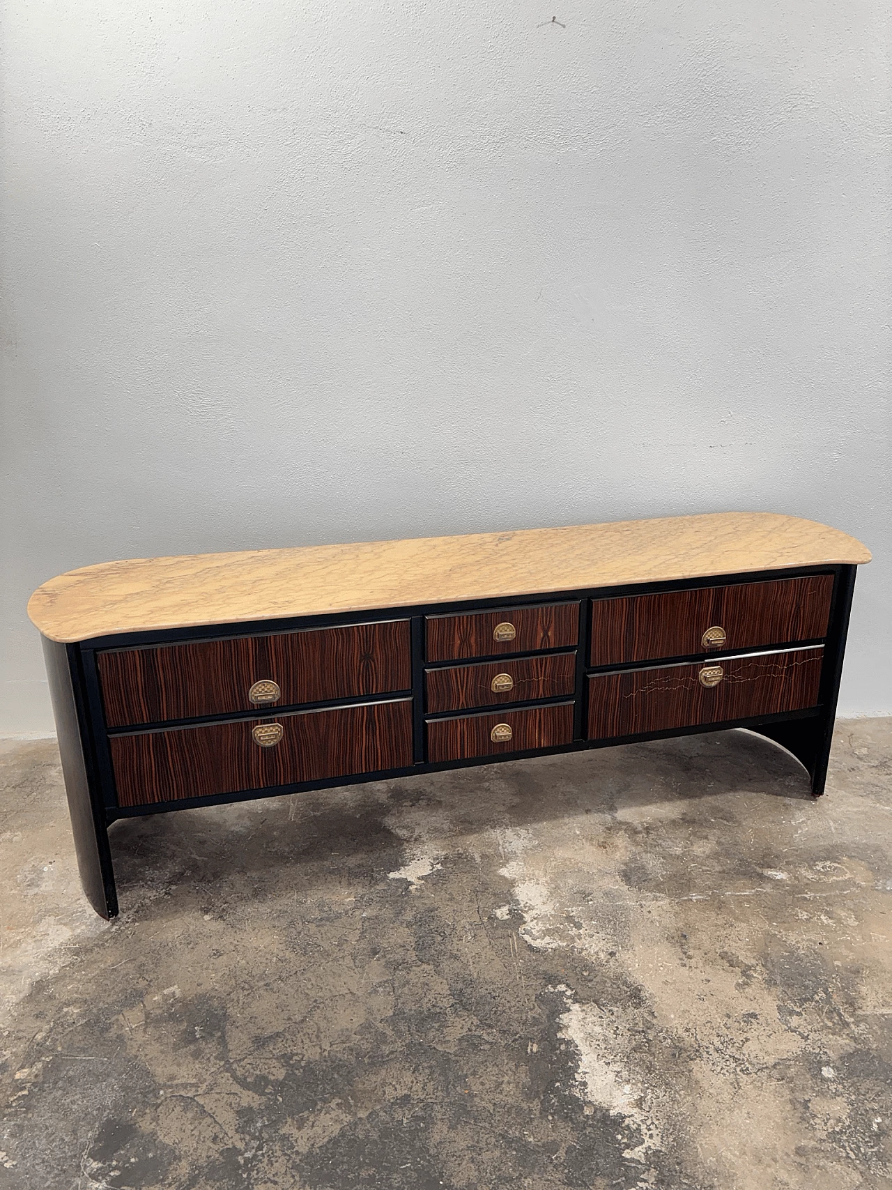 Chest of drawers by Adalberto Caraceni for Modernindustria, 1970s 2
