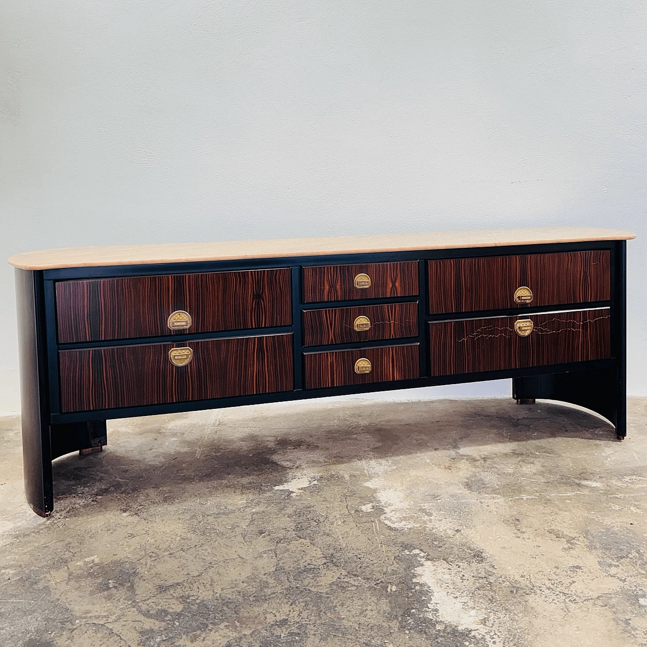 Chest of drawers by Adalberto Caraceni for Modernindustria, 1970s 3