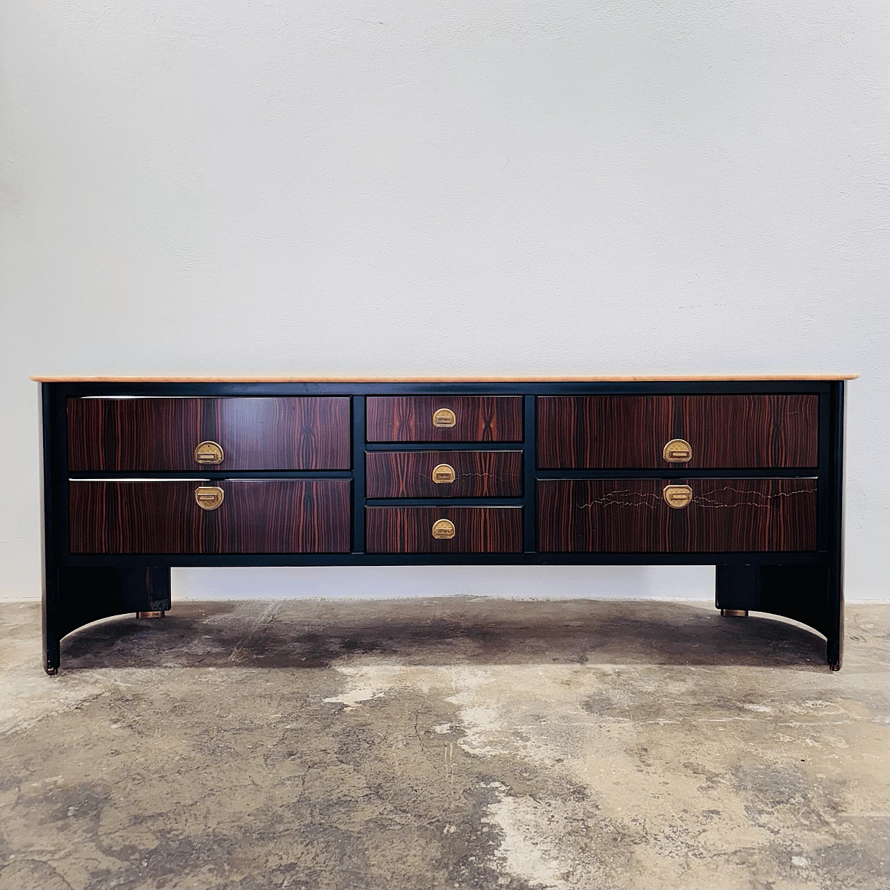 Chest of drawers by Adalberto Caraceni for Modernindustria, 1970s 5