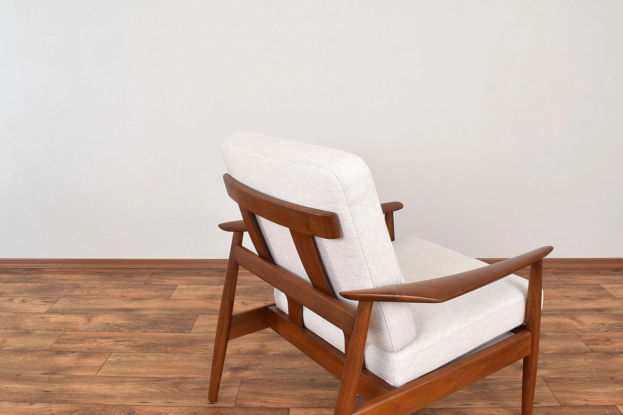 FD-164 armchair by Arne Vodder for France & Son, 1960s 10