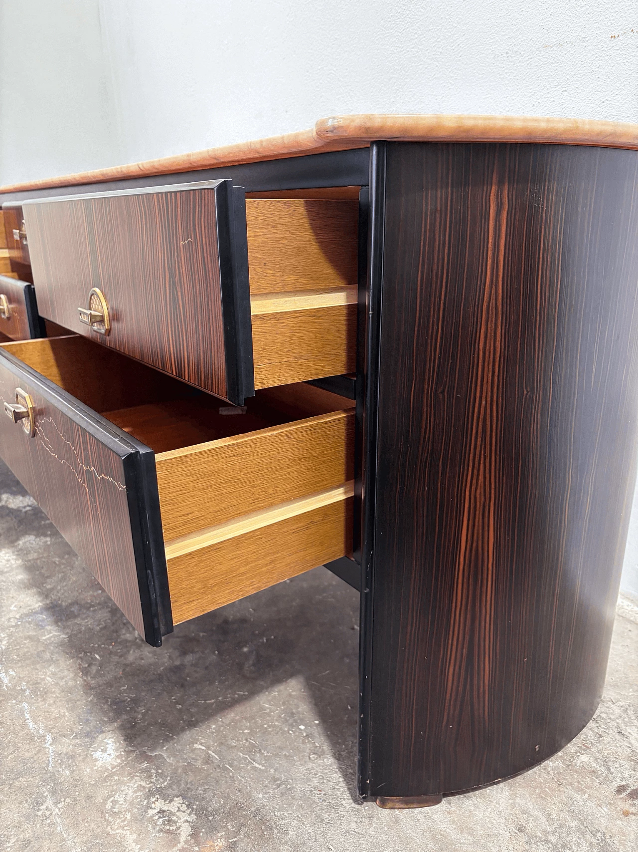 Chest of drawers by Adalberto Caraceni for Modernindustria, 1970s 8