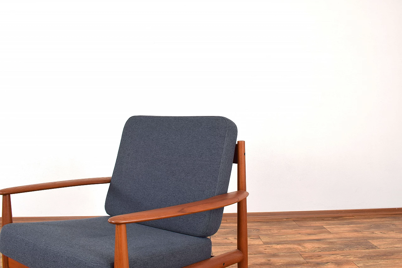 Armchair 118 by Grete Jalk for France & Søn, 1960s 7